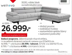 XXXLutz Sedací souprava nabídka