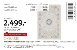 XXXLutz Tkaný koberec Deluxe nabídka