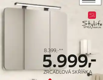 XXXLutz Zrcadlová skříňka nabídka