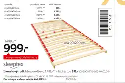 XXXLutz Lamelový rošt nabídka