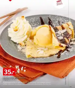 XXXLutz XXXLutz palačinka se zmrzlinou, šlehačka A, C, G, H nabídka