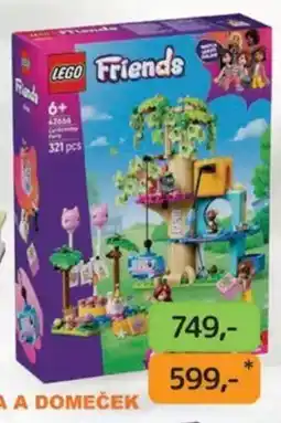 Dráčik LEGO Friends Kočičí narozeninová oslava a domeček na stromu nabídka