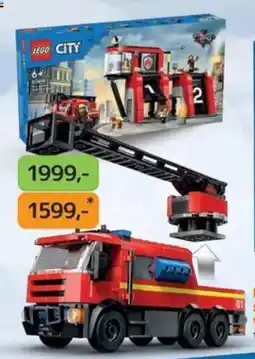 Dráčik LEGO City - Hasičská stanice s hasičským vozem nabídka