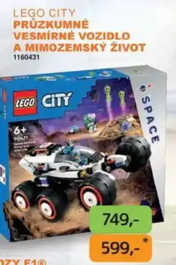 Dráčik LEGO City - Průzkumné Vesmírné vozidlo a mimozemský život nabídka