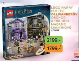 Dráčik LEGO Harry Potter - Ollivanderüv obchod a obchod madame malkinové nabídka