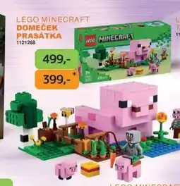 Dráčik LEGO Minecraft - Domeček prasátka nabídka