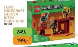 Dráčik LEGO Minecraft - Lávová bitva v netheru nabídka