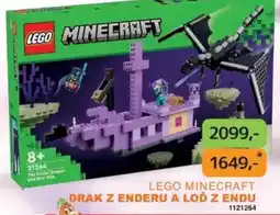 Dráčik LEGO Minecraft - Drak z enderu a loď z endu nabídka