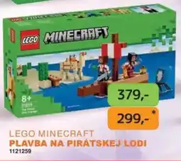 Dráčik LEGO Minecraft - Plavba na pirátskej lodi nabídka