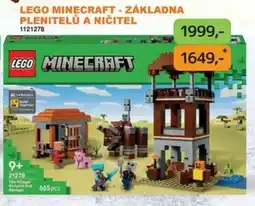 Dráčik LEGO Minecraft - Základna plenitelů a ničitel nabídka