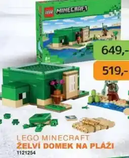 Dráčik LEGO Minecraft - Želví domek na pláži nabídka