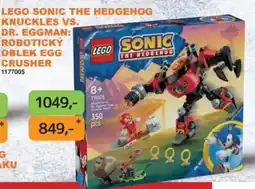 Dráčik LEGO Sonic - The Hedgehog knuckles vs. Dr. Eggman: Robotický oblek egg crusher nabídka