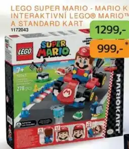 Dráčik LEGO Super Mario - Mario kart interaktivní lego® Mario a standard kart nabídka