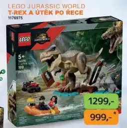 Dráčik LEGO Jurassic World - T-Rex a útěk po řece nabídka