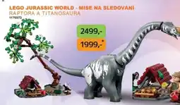 Dráčik LEGO Jurassic World - Mise na sledování Raptora a titanosaura nabídka