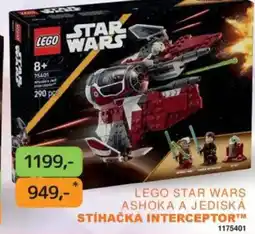 Dráčik LEGO Star Wars - Ashoka a jediská Stíhačka interceptor nabídka