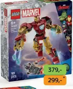 Dráčik LEGO Marvel - Iron Man v Robotickém obleku vs. Ultron nabídka