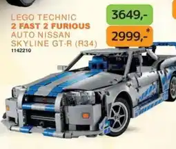 Dráčik LEGO Technic - 2 fast 2 furious auto Nissan nabídka