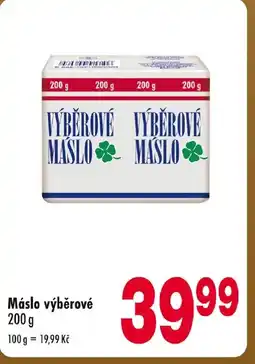 Qanto Máslo výběrové nabídka