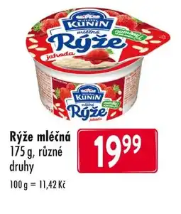 Qanto Kunin Rýže mléčná nabídka