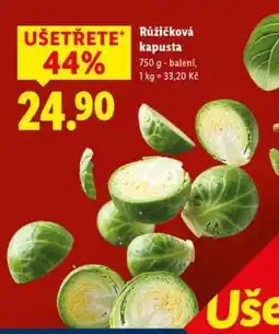 Lidl Růžičková kapusta nabídka