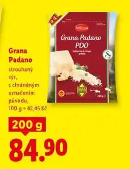 Lidl Milbona Grana Padano PDO nabídka