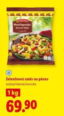 Lidl Zeleninová směs na pánev nabídka