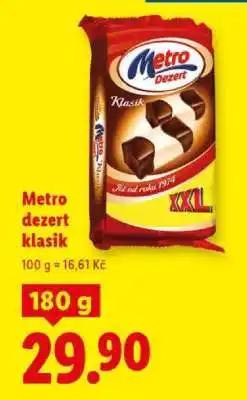 Lidl Metro Dezert Klasik nabídka