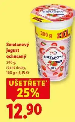 Lidl SMETANOVÝ JOGURT OCHUCENÝ nabídka