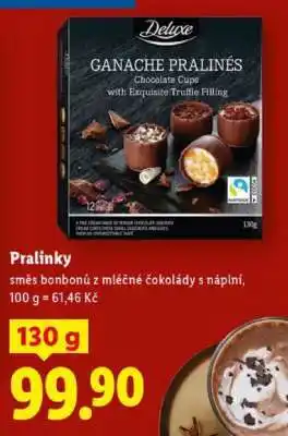 Lidl Deluxe Ganache Pralinés nabídka