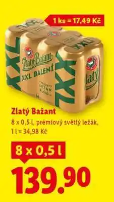 Lidl Zlatý Bažant nabídka