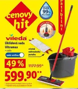 Lidl Vileda Úklidová sada Ultramax nabídka
