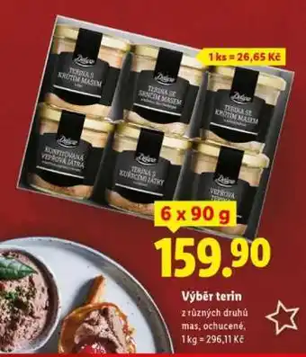 Lidl VÝBĚR TERIN nabídka