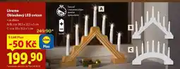 Lidl Livarno Obloukový LED svícen nabídka