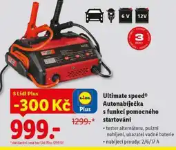 Lidl Ultimate speed Autonabíječka s funkcí pomocného startování nabídka