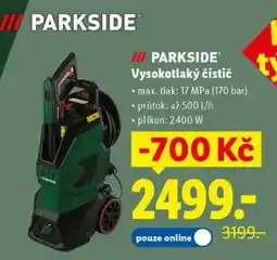 Lidl Parkside Vysokotlaký čistič nabídka