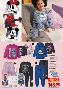 Lidl Tepláky nabídka