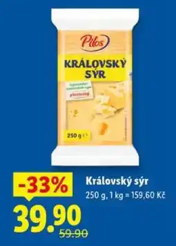 Lidl Královský sýr nabídka