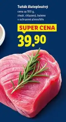 Lidl Tuňák žlutoploutvý nabídka