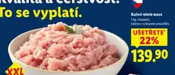 Lidl KUŘECÍ MLETÉ MASO nabídka