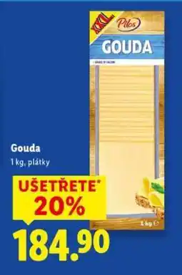 Lidl Pilos GOUDA nabídka