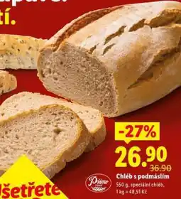 Lidl Chléb s podmáslím nabídka