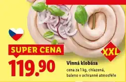Lidl Vinná klobása nabídka