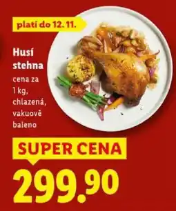 Lidl Husí stehna nabídka