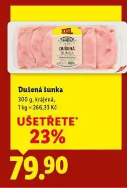 Lidl Dušená šunka nabídka