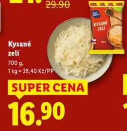 Lidl KYSANÉ ZELÍ nabídka
