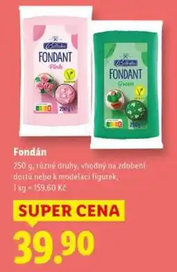 Lidl FONDÁN nabídka