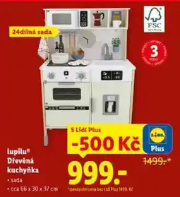 Lidl lupilu Dřevěná kuchyňka nabídka