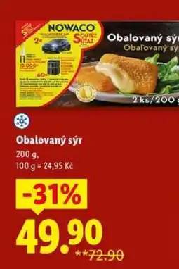Lidl Obalovaný sýr nabídka
