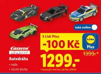 Lidl Carrera GO!!! Autodráha nabídka